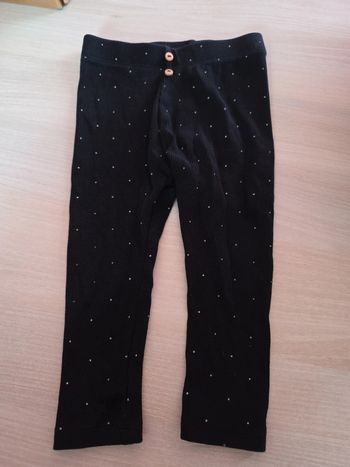 Leggings noir 18 mois 81 cm