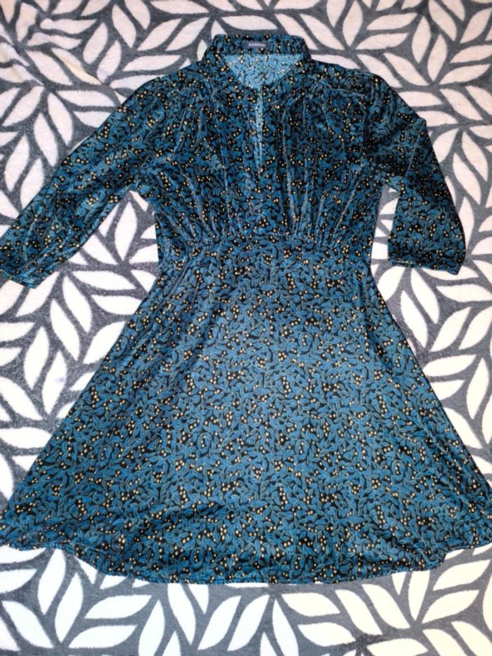 Robe Bonobo effet velour