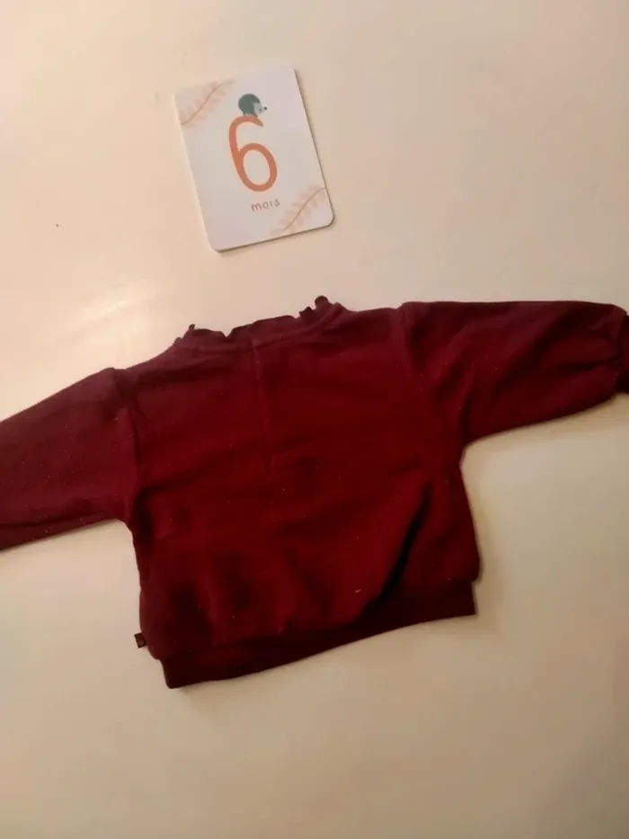 Pull bébé Obaïbi Taille 6 mois - photo numéro 4