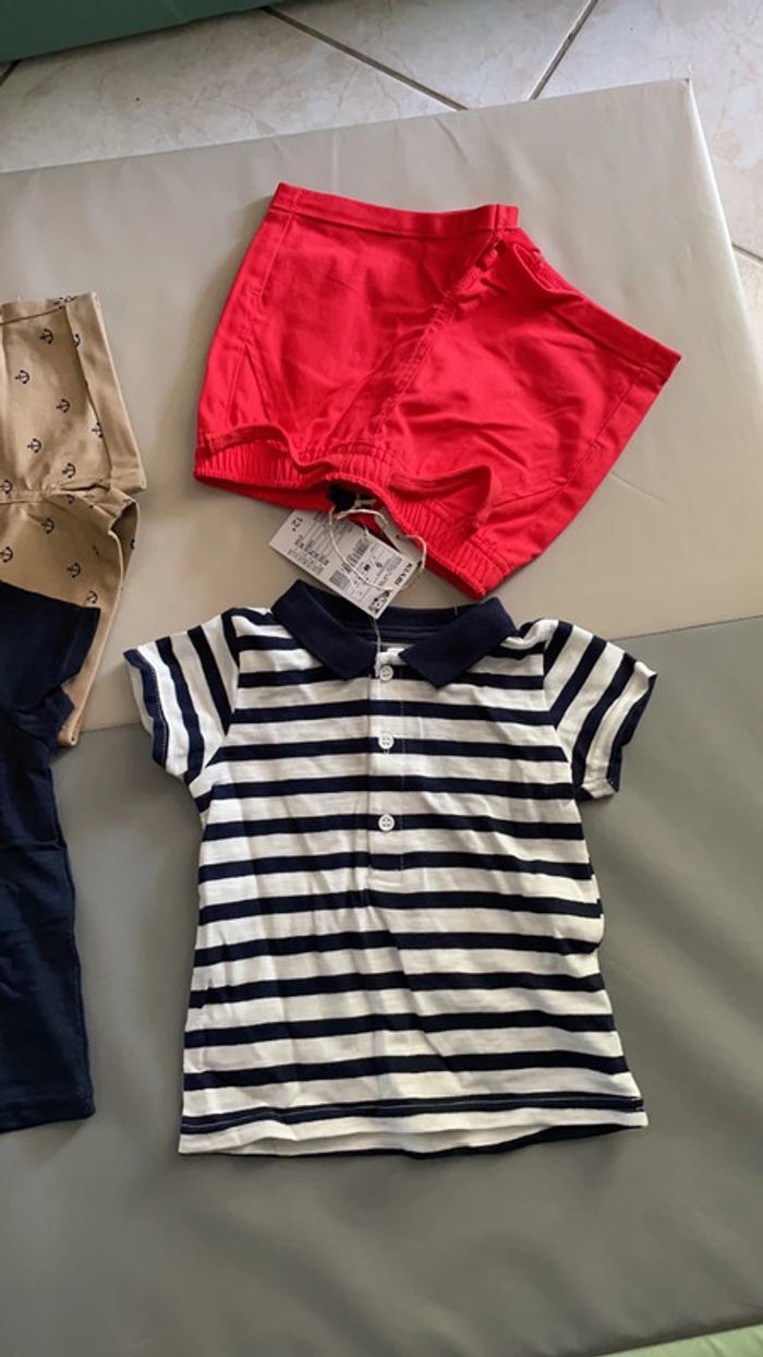 Lot de 2 ensembles été 9 mois - photo numéro 2