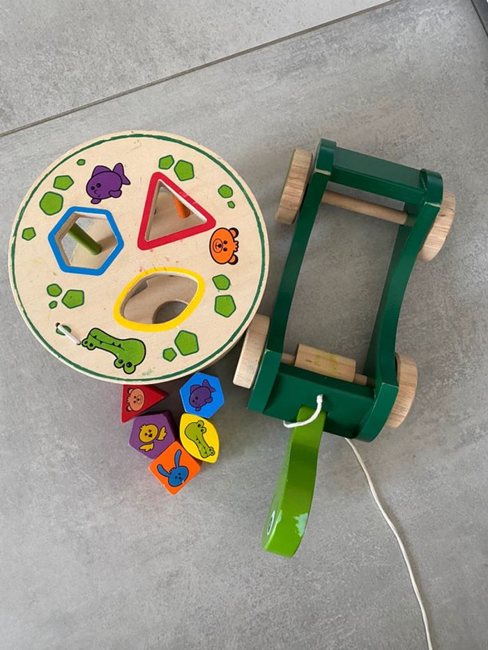 Tortue en bois - photo numéro 2