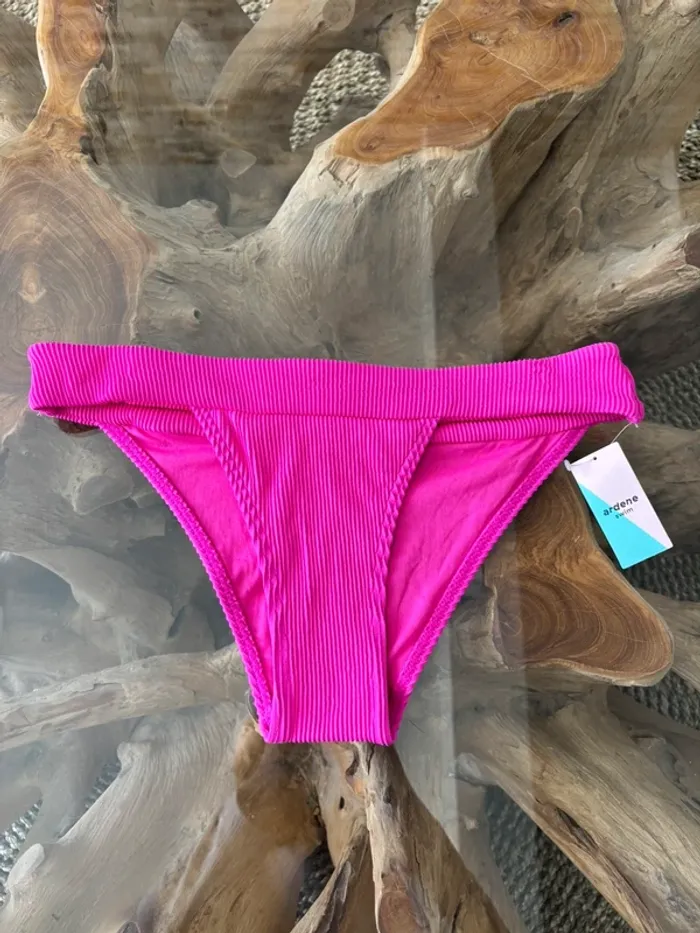 Bas de maillot de bain Ardene swim rose fushia cheeky brésilienne