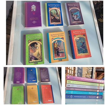 Les désastreuses Aventures des Orphelins Baudelaire, tome 1, 2, 3, 4, 5 et 6