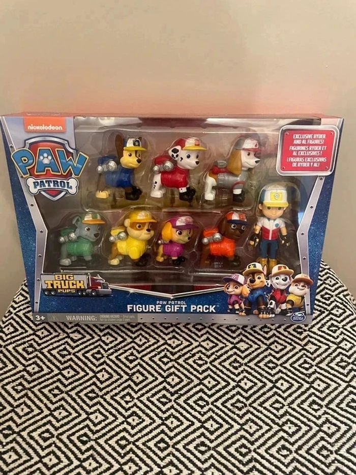 Spin Master - Pat Patrouille Figurine Gift Pack 8 figurines Big Truck Pups 6066045