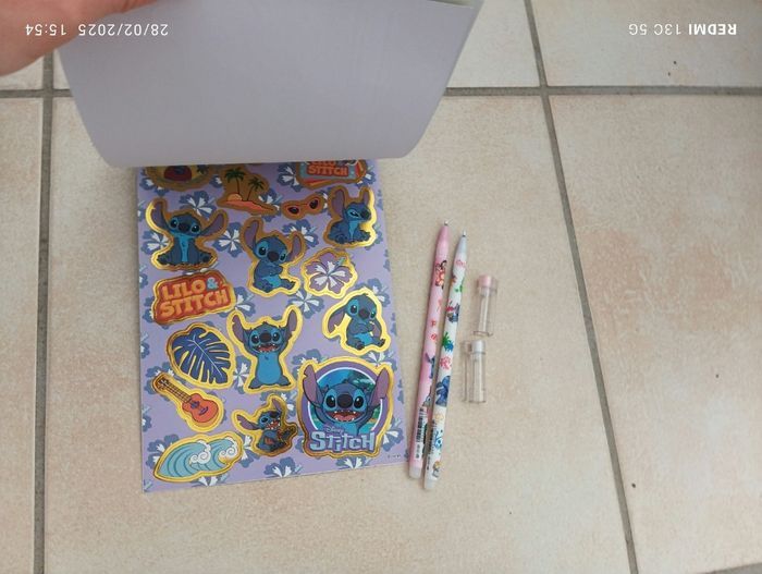 Papeterie Stitch - photo numéro 4