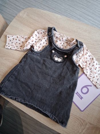 Ensemble robe et tee shirt manches longues