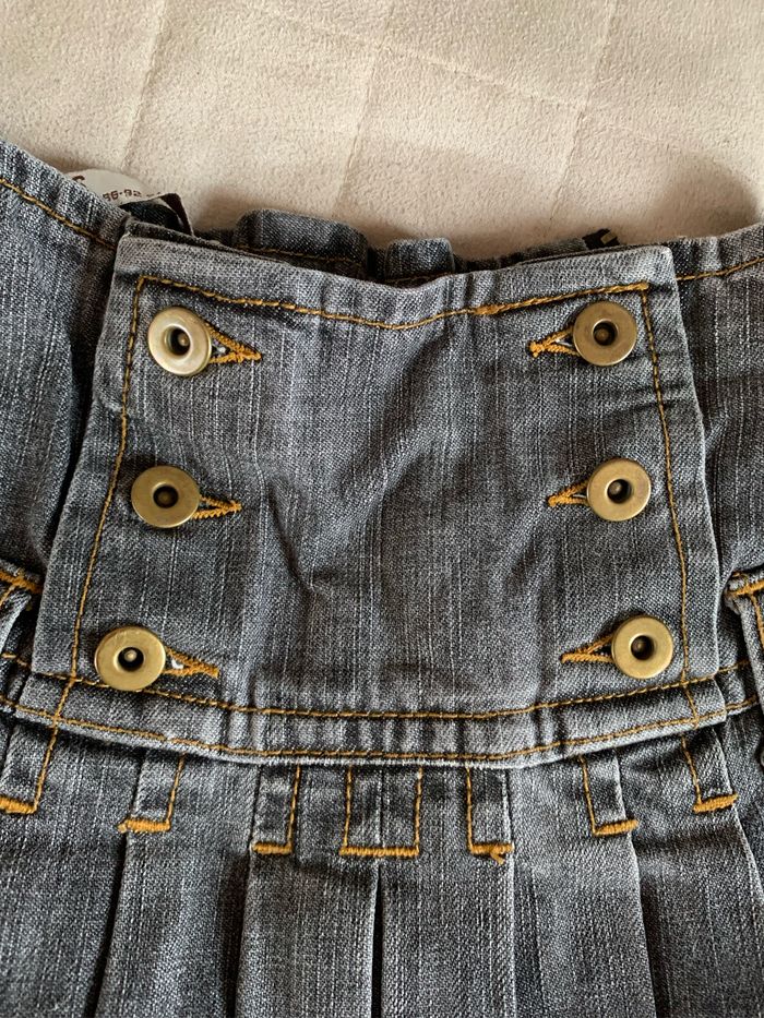 Jupe en jean noir 2 ans - photo numéro 2