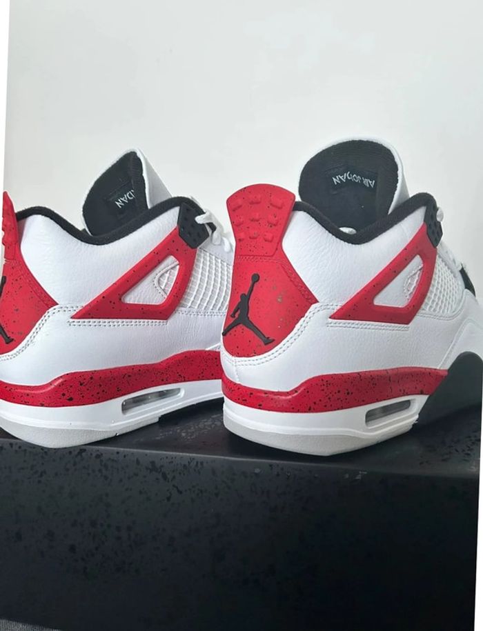 Air Jordan 4 rétro Red Ciment - photo numéro 11