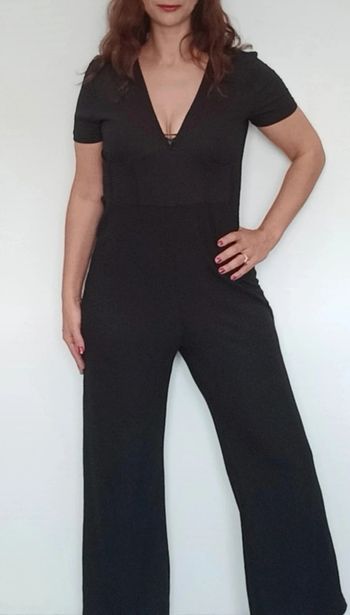 Combi pantalon nid d'abeille cache coeur taille 40