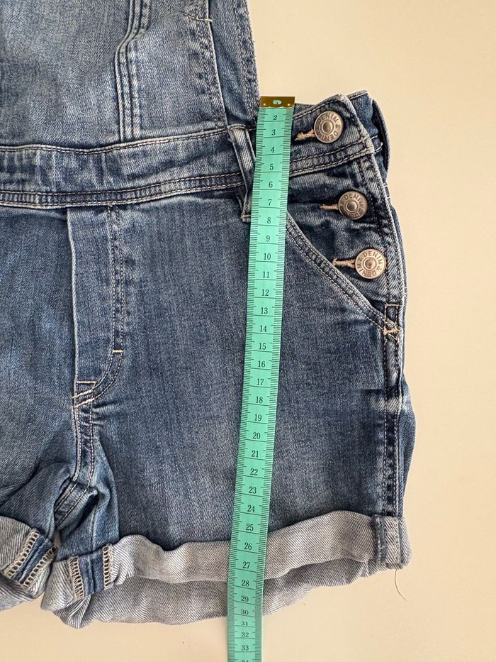 Salopette short bleu - &denim - 12/13 ans - photo numéro 6