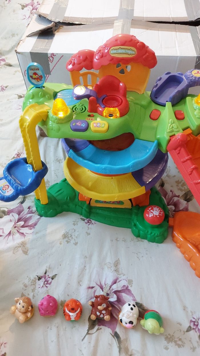 Arbre train et personnages zoomizooz - photo numéro 4