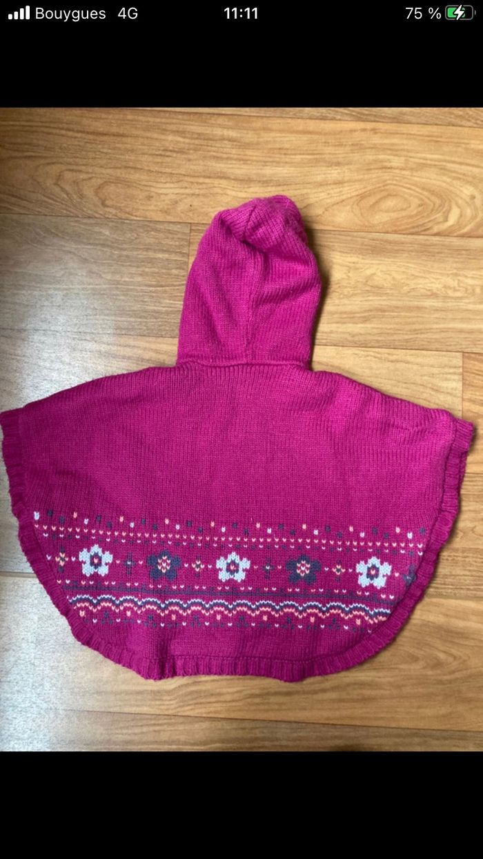 Poncho Alphabet 6 mois - photo numéro 3