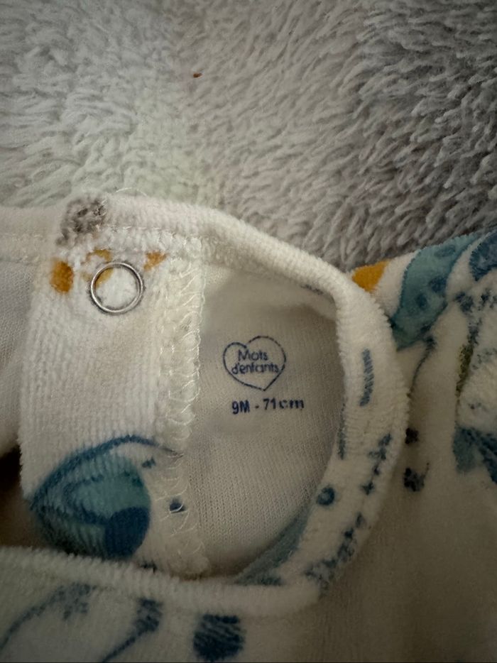Lot 3 pyjamas 9 mois - photo numéro 6