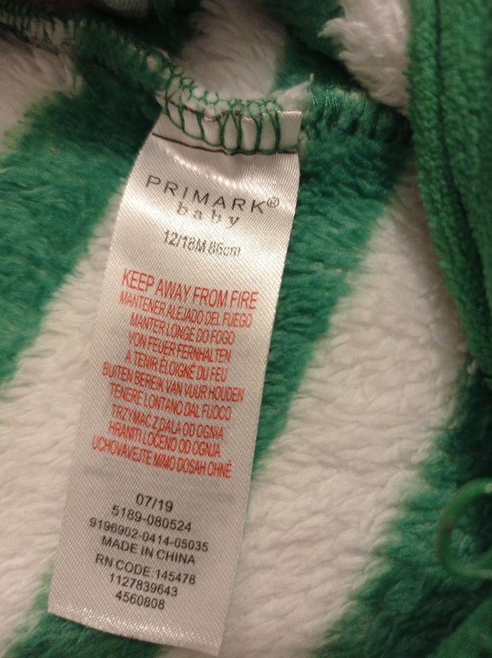 Pyjama combinaison pour garçon ou fille mist super chaud taille 18 12 mois avec antidérapant au pied super jolie pyjama combinaison voir photos - photo numéro 4