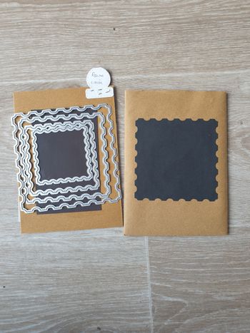 Die scrapbooking forme timbre