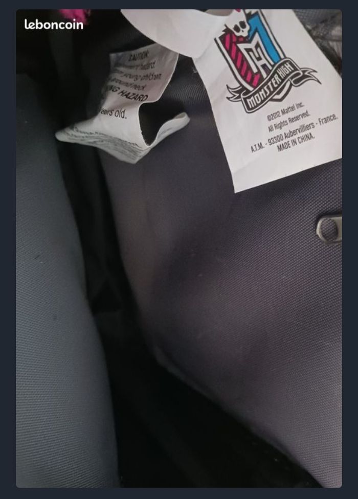 Petit sac, petite sacoche, Monster High, Mattel - photo numéro 3