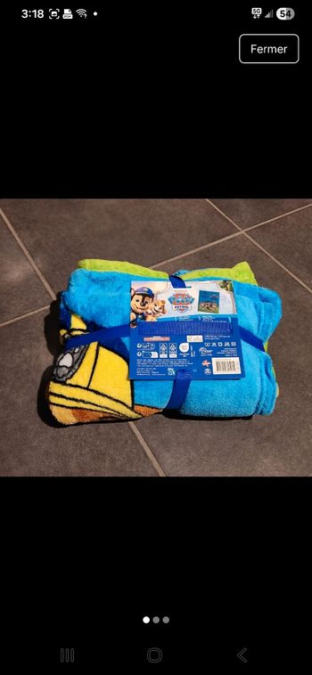 Grand plaid pat patrouille