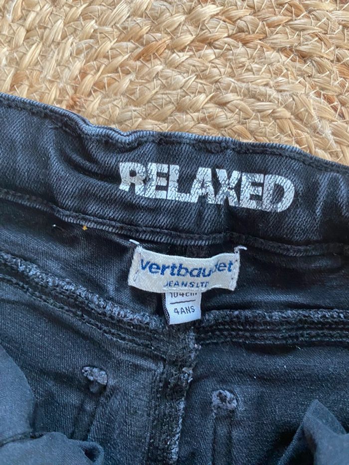 Jean noir délavé - photo numéro 3