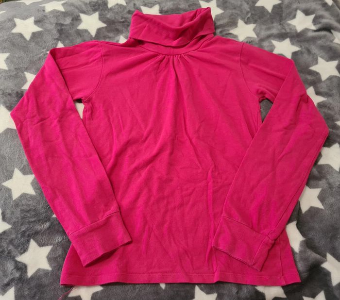 Sous-pull rose fille taille 12 ans DPAM - photo numéro 2