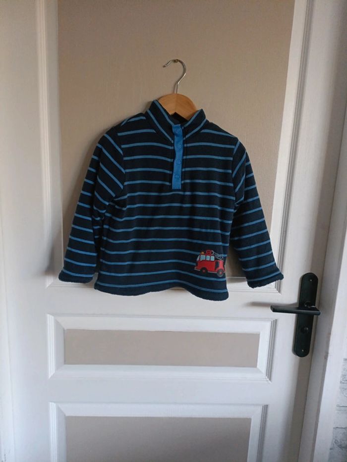 Pull garçon 3 ans chaud et réversible
