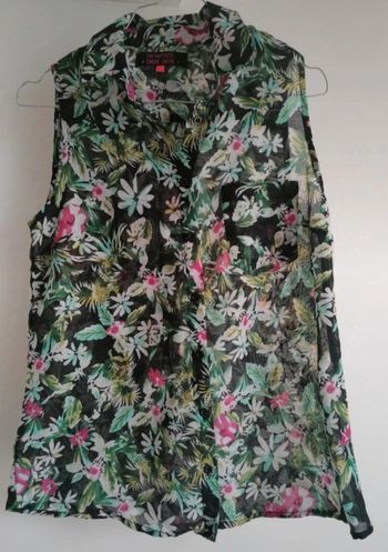 Chemisier fleuri 1 poche My Favorite Cache Cache taille 1