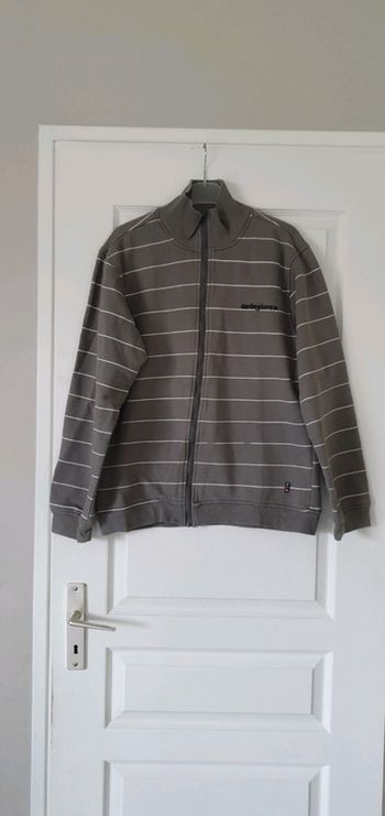 Veste zippée rayé garçon quiksilver 16 ans lite