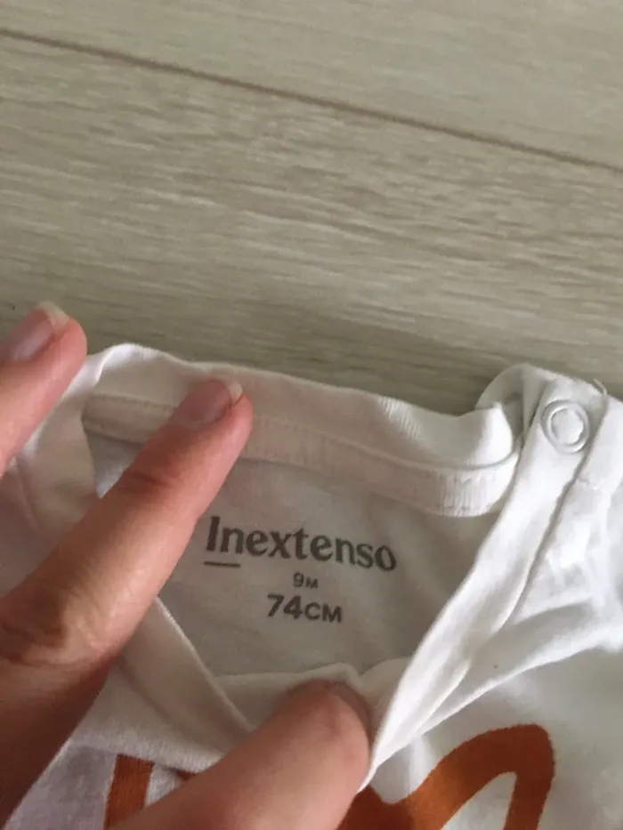 Ensemble pantalon + t-shirt manches longues 9 mois absorba - photo numéro 7