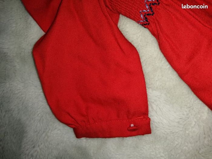 robe rouge enfant 6 mois - photo numéro 4