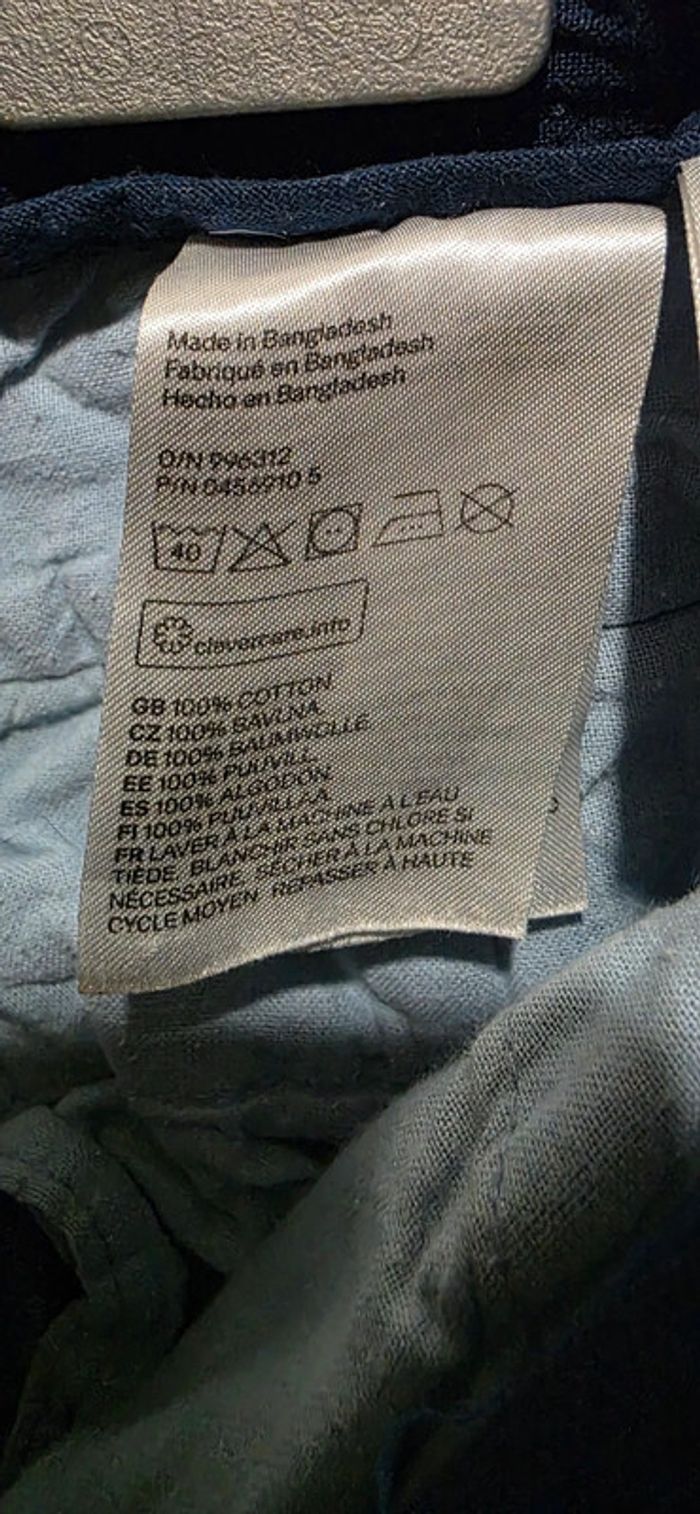 Short jeans 8-9ans 134cm - photo numéro 4