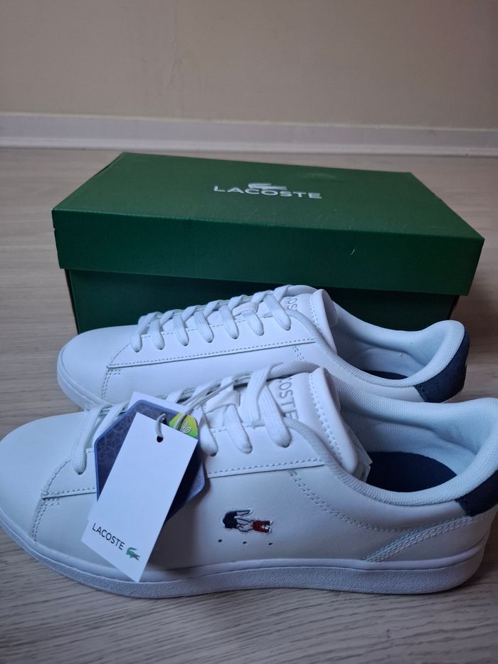Baskets Lacoste Classic  t.42  100%Cuir, Neuf jamais porte valeur 145€ - photo numéro 10