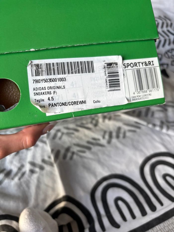 Baskets Basses Femme adidas Handball Spezial Sporty & Rich Green - Taille 37 1/3 - photo numéro 10