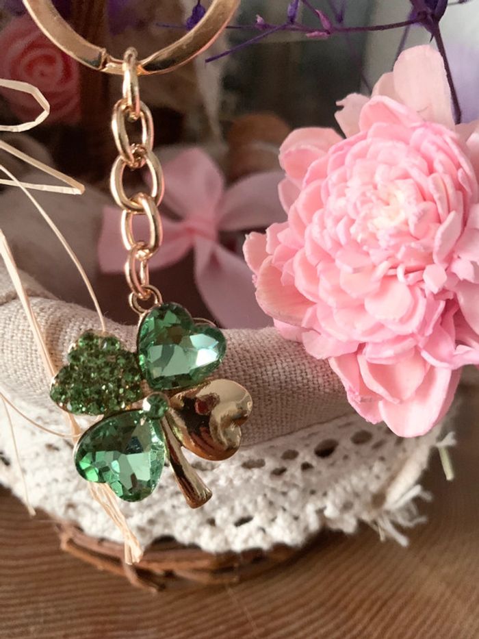 Porte clés porte bonheur | lot pour cadeaux invités Mariage - photo numéro 2