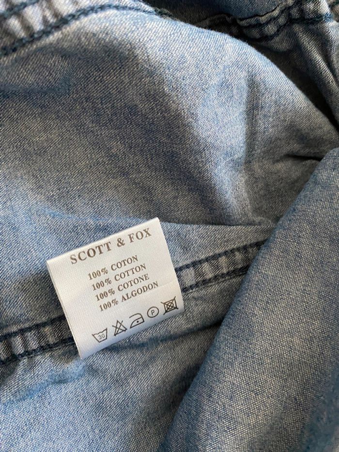 Chemise en jean Scott and fox - photo numéro 4