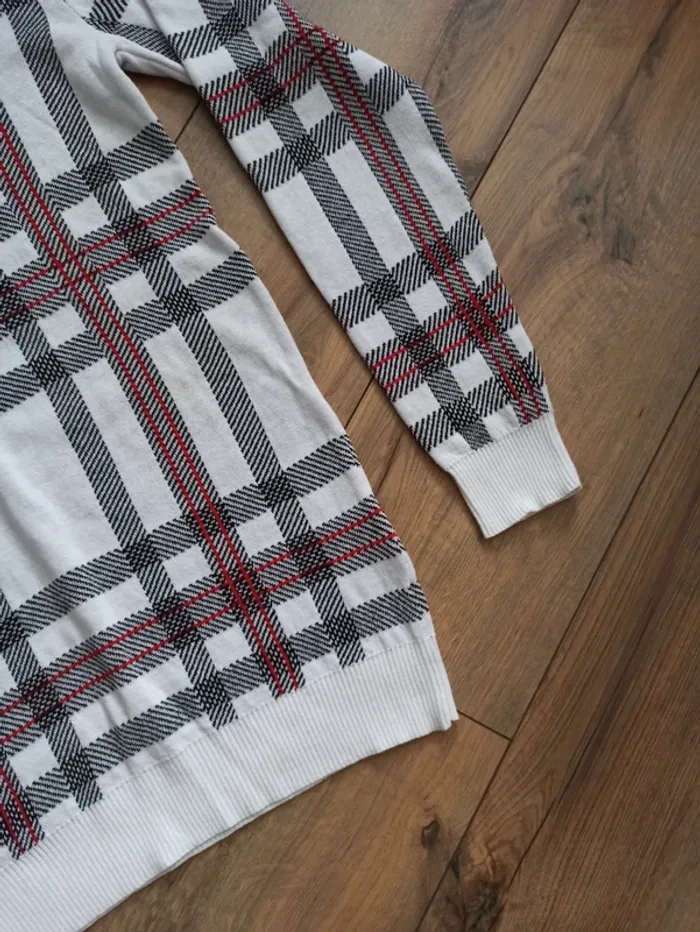 Pull blanc homme manches longues xl - photo numéro 3