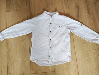 Chemise garçon col mao 6 ans