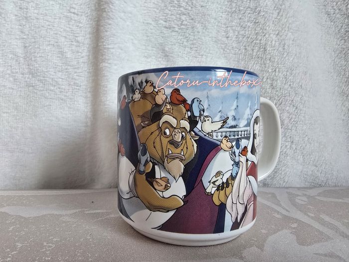 Tasse / Mug / Cup scène Disney Classics Belle et la Bête / Beauty and the Beast - photo numéro 2