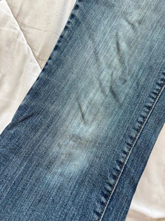 Jean Levi’s 505 straight bleu délavé taille basse taille L/40 L32 y2k vintage 00s - photo numéro 4
