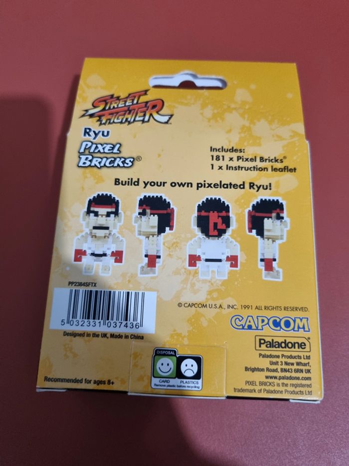 ryu pixelisé à monter street fighter - photo numéro 4