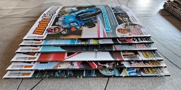 Lot magazines sur les motos * Moto légende* pour homme - photo numéro 4