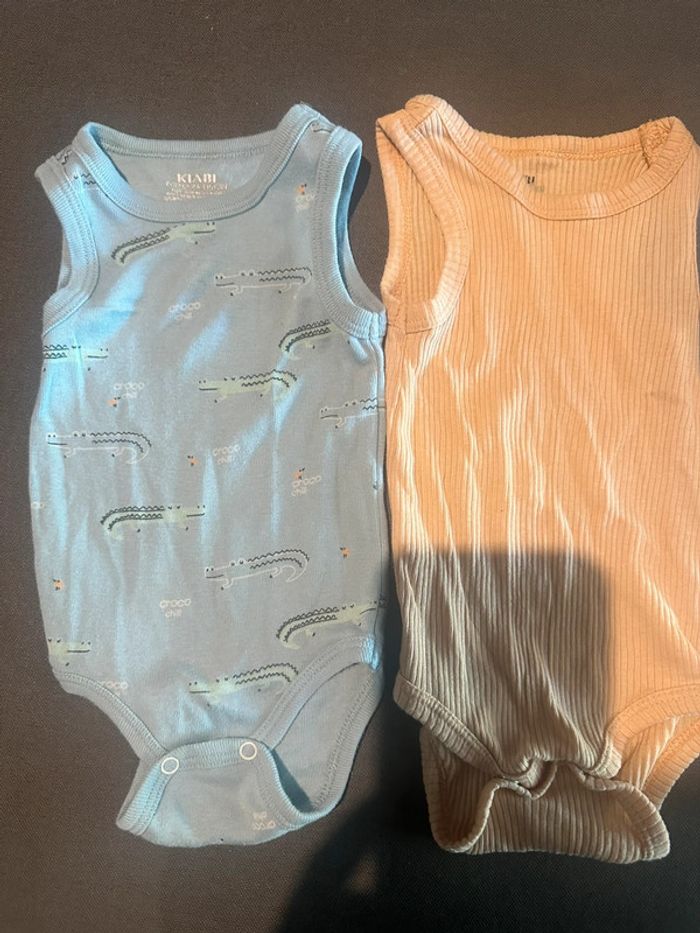 Lot de 10 bodies 3 mois été bébé garçon - photo numéro 11