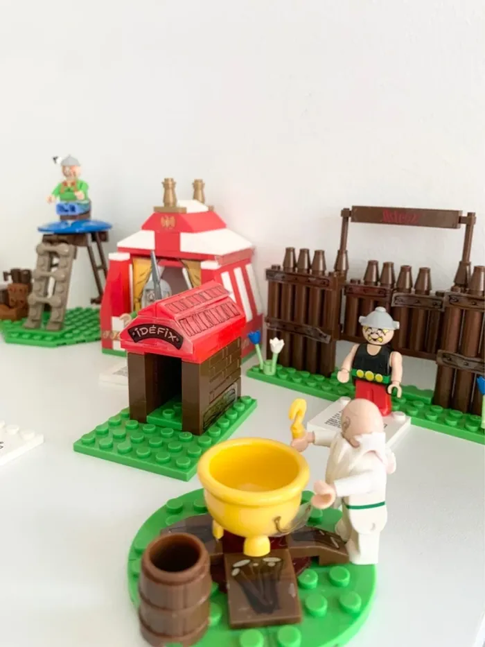 Lot de construction Astérix - blocs de construction compatible lego