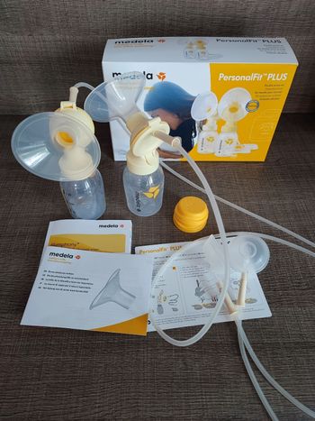 Lot Set double tire lait T24 + 2 protèges mamelons