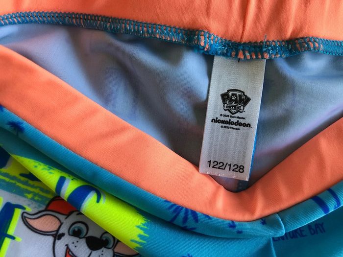 Short / boxer / maillot de bain pat patrouille 6 ans / 8 ans - photo numéro 2