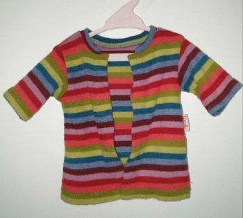 Veste manteau gilet pour poupée