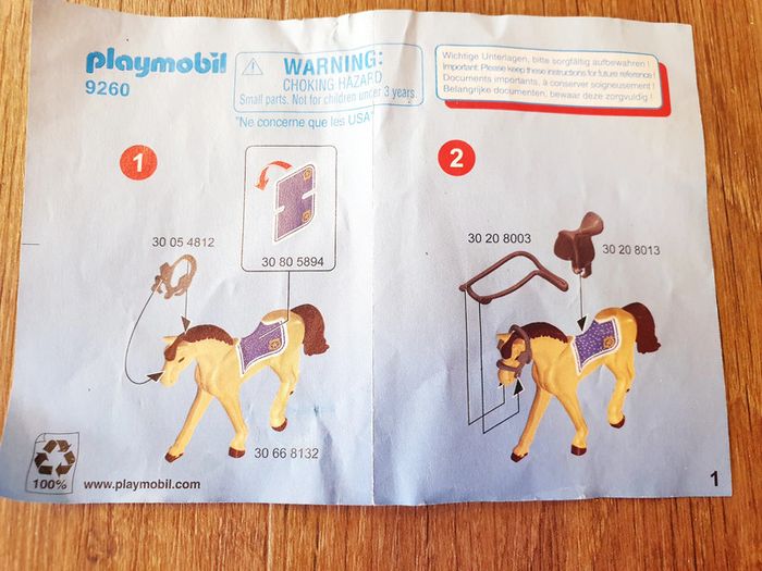Playmobil - Policier à cheval - photo numéro 6