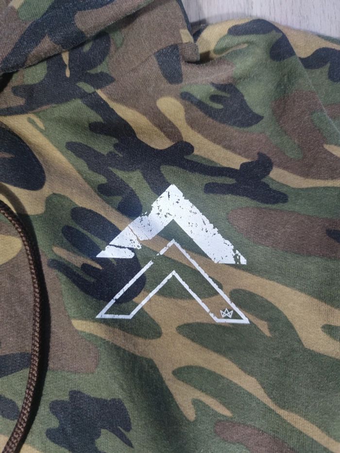 Sweat à Capuche Style Camouflage Taille S Homme - photo numéro 3