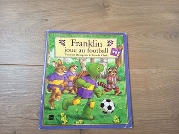 Livre album enfant, Franklin joue au football, Éditions deux coqs d'or 
