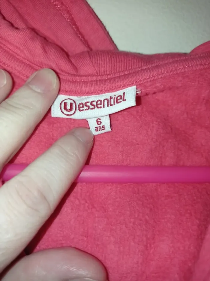 Veste enfant petite fille rose - photo numéro 3