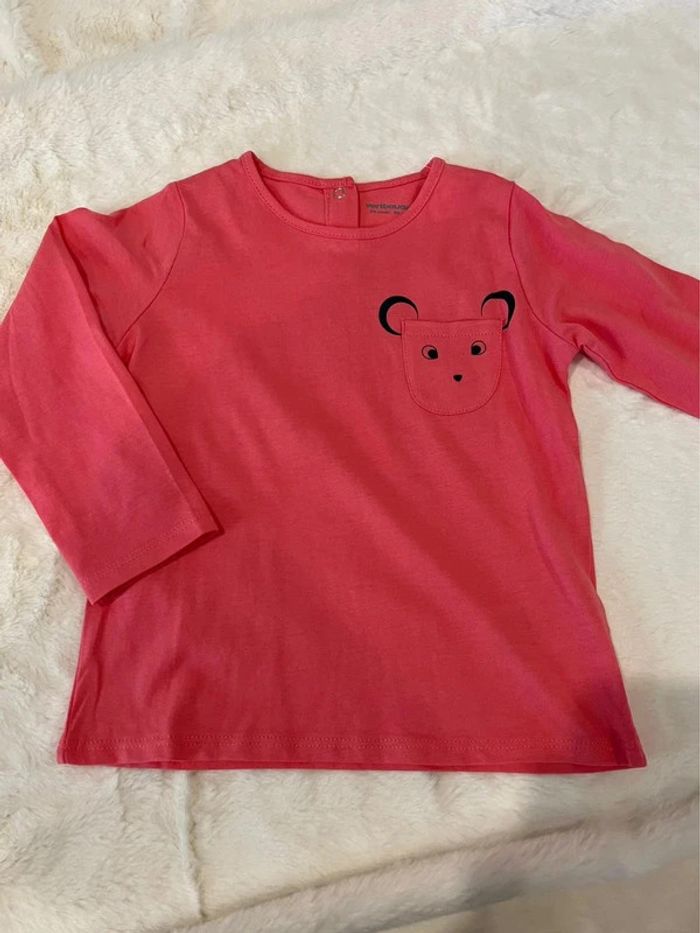 Tee shirt manche longue vertbaudet