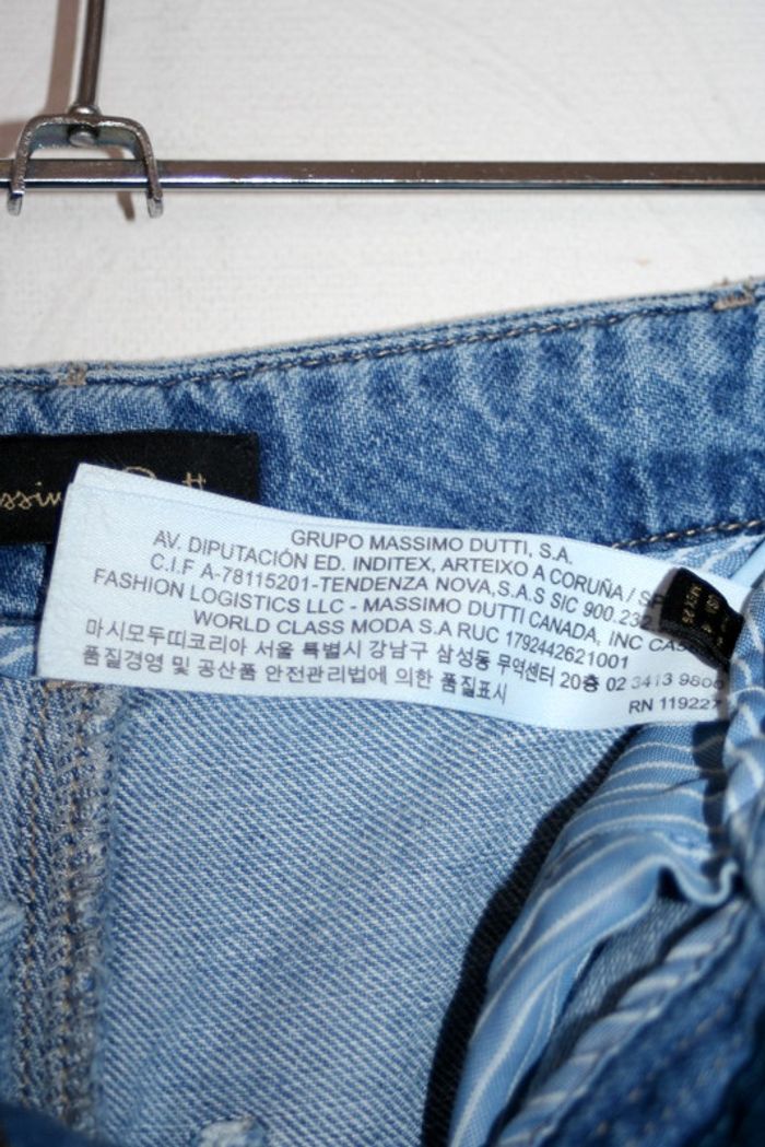 Jeans court Massimo Dutti taille 36 - photo numéro 5